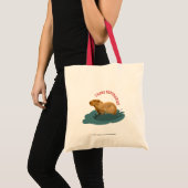 Ik hou van capibara's tote bag (Voorkant (product))