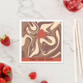 Ik hou van cappuccino servet (Insitu)