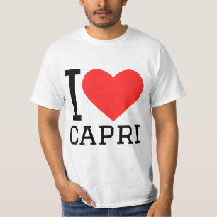Ik hou van capri t-shirt