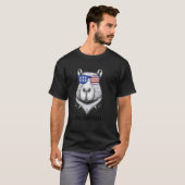 Ik hou van Capybara Graphic T-shirt Capybara Drage (Voorkant volledig)