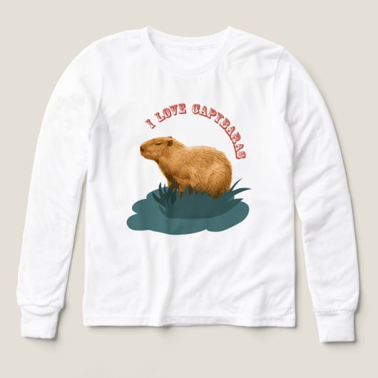 Ik hou van capybaras (Voorkant)