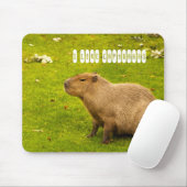 Ik hou van Capybaras Mousepad Muismat (Met muis)