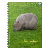 Ik hou van capybaras Notitieboek (Voorkant)