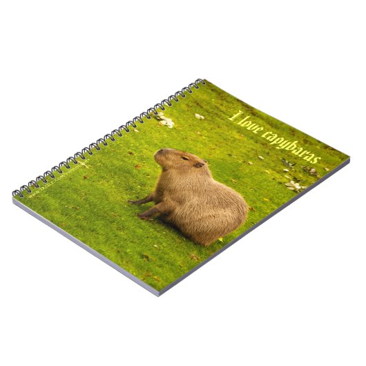Ik hou van capybaras Notitieboek (Linkerzijde)