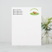 Ik hou van Capybaras Persoonlijk Briefpapier Briefhoofd Sjabloon (Staand voorkant)