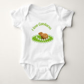 Ik hou van Capybaras Romper (Voorkant)