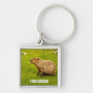 Ik hou van Capybaras Sleutelhanger