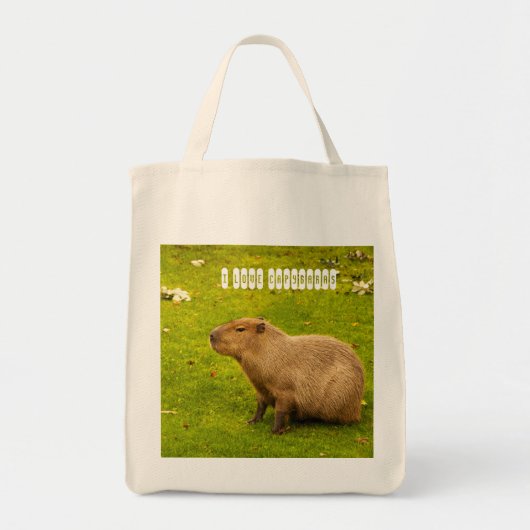 Ik hou van Capybaras Tas (Voorkant)