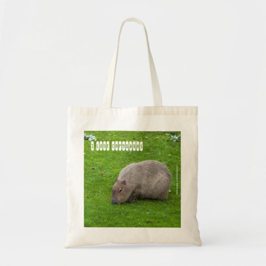 Ik hou van Capybaras Tas (Voorkant)