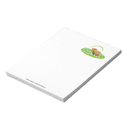 Ik hou van capybarra's Notitieblok (Linkerzijde)