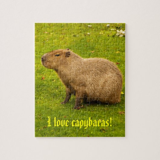 Ik hou van capybarra's Puzzel (Verticaal)