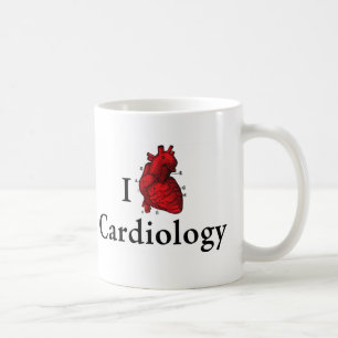 Ik hou van cardiologie koffiemok