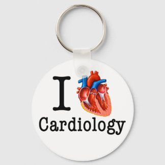 Ik hou van Cardiologie Sleutelhanger