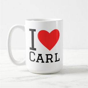 Ik hou van carl koffiemok
