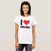 Ik hou van Carlsbad T-shirt (Voorkant volledig)