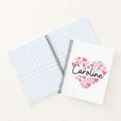 Ik hou van Caroline Notitieboek (Binnen)
