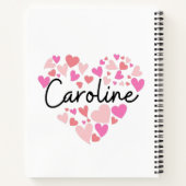 Ik hou van Caroline Notitieboek (Achterkant)