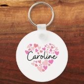 Ik hou van Caroline Sleutelhanger (Voorkant)