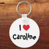 Ik hou van Caroline Sleutelhanger (Voorkant)