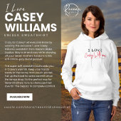 Ik hou van Casey Williams Hoodie