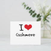 Ik hou van Cashmere Briefkaart (Staand voorkant)