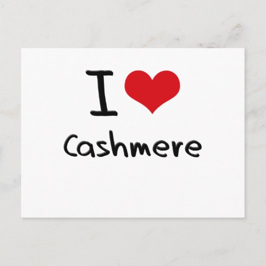 Ik hou van Cashmere Briefkaart (Voorkant)