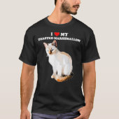 Ik hou van Cat Kitten T-shirt (Voorkant)