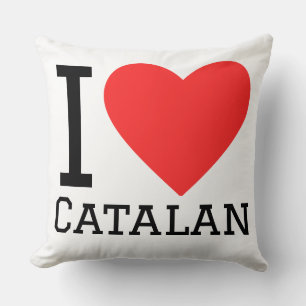 Ik hou van Catalaans Kussen