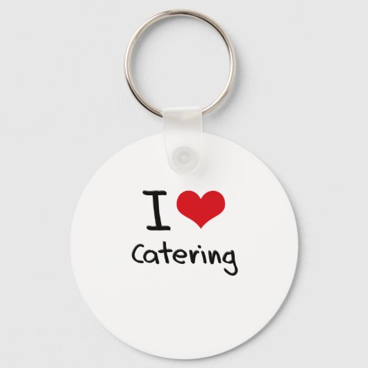Ik hou van Catering Sleutelhanger (Voorkant)