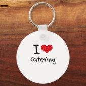 Ik hou van Catering Sleutelhanger (Voorkant)