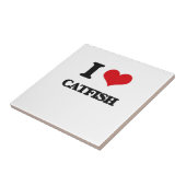 Ik hou van Catfish Tegeltje (Zijkant)