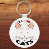 Ik hou van Cats Sleutelhanger (Voorkant)