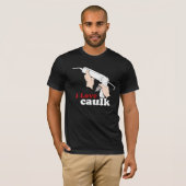Ik hou van caulk t-shirt (Voorkant volledig)