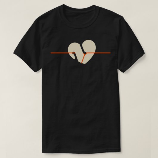 Ik hou van CAVE DIVE Volg je hart T-shirt (Design voorkant)