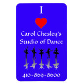 Ik hou van CCSD-magneet Magneet (Verticaal)