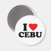 Ik hou van Cebu Magneet (Voorkant / Achterkant)