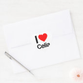 ik hou van celia hart sticker (Envelop)