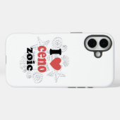 Ik hou van Cenozoic grappig citaat voor wetenschap Case-Mate iPhone Case (Achterkant (horizontaal))