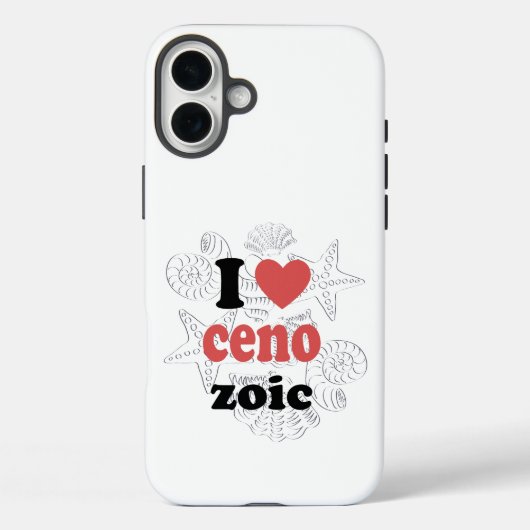 Ik hou van Cenozoic grappig citaat voor wetenschap Case-Mate iPhone Case (Achterkant)