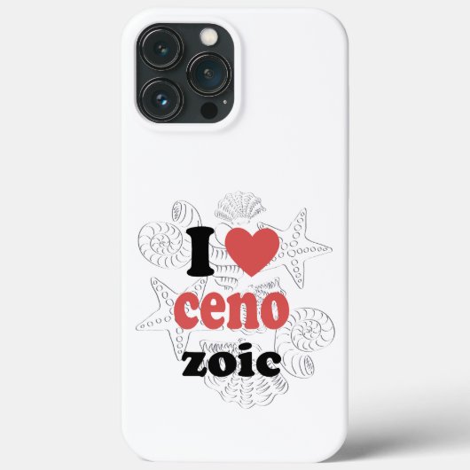 Ik hou van Cenozoic grappig citaat voor wetenschap Case-Mate iPhone Case (Achterkant)