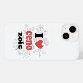 Ik hou van Cenozoic grappig citaat voor wetenschap Case-Mate iPhone Case (Achterkant (horizontaal))