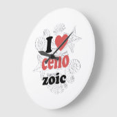 Ik hou van Cenozoic grappig citaat voor wetenschap Grote Klok (Hoek)