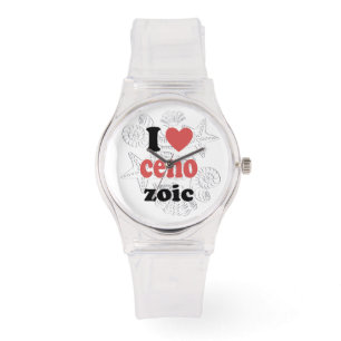 Ik hou van Cenozoic grappig citaat voor wetenschap Horloge