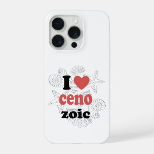 Ik hou van Cenozoic grappig citaat voor wetenschap iPhone 15 Pro Case