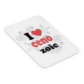 Ik hou van Cenozoic grappig citaat voor wetenschap Magneet (Rechterzijde)