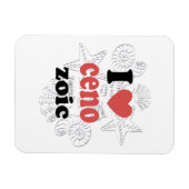 Ik hou van Cenozoic grappig citaat voor wetenschap Magneet (Horizontaal)