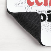 Ik hou van Cenozoic grappig citaat voor wetenschap Muismat (Hoek)