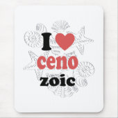 Ik hou van Cenozoic grappig citaat voor wetenschap Muismat (Voorkant)