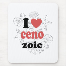 Ik hou van Cenozoic grappig citaat voor wetenschap Muismat