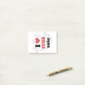 Ik hou van Cenozoic grappig citaat voor wetenschap Post-it® Notes (Op bureau)